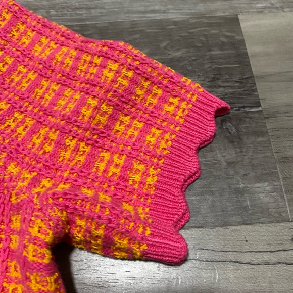 Free Assembly Women's Short Sleeve Tweed Sweater Tee, size small - Picture 3 of 9